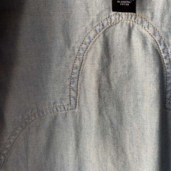 Wrangler Women's Retro Sleeveless Western Denim Top - Picture 7 of 16